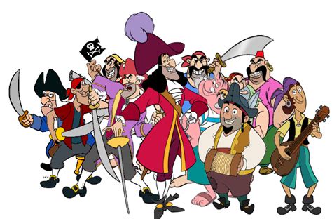 captain hook and his crew